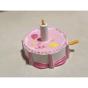 1998 Hasbro Rare My Little Pony G2 Birthday Celebration Cake With Pop Up Candle